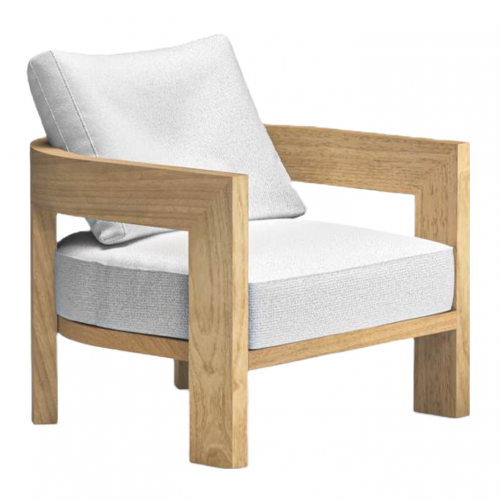 Warhol Iroko Nature outdoor fauteuil