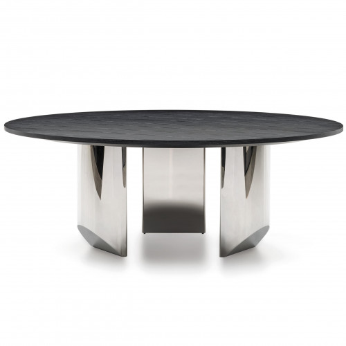Wedge dining table round