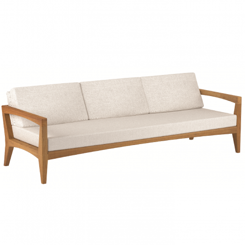 Zenhit lounge bench 3-seater module