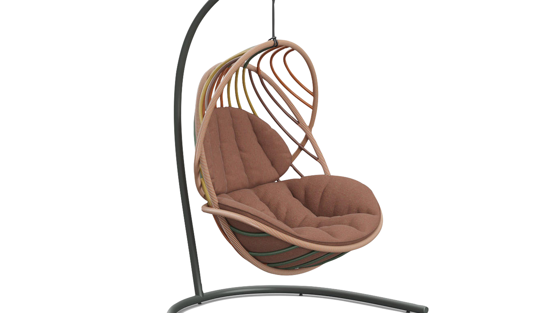 Dedon Kida hanging chair with base HORA Barneveld 1-1.png