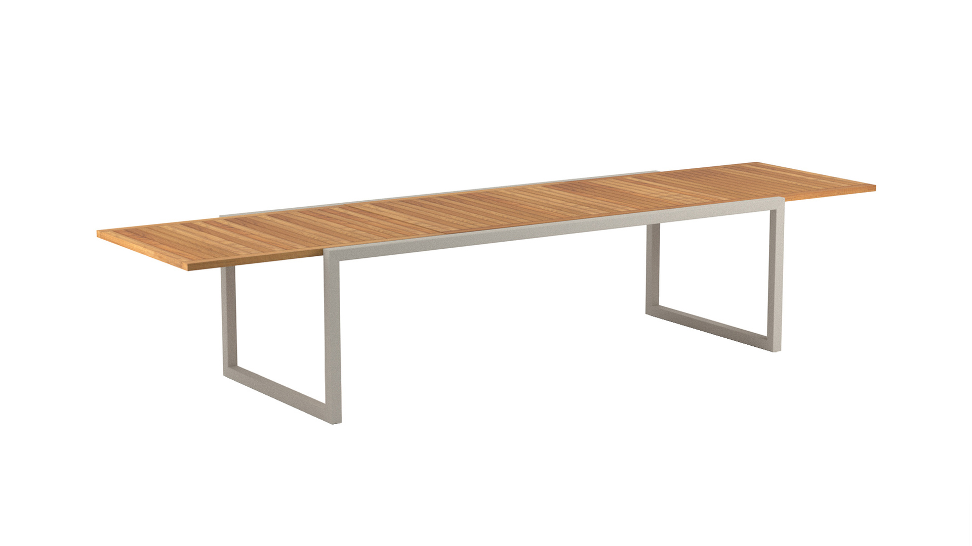 Ninix 360 extendable table pearl grey-teak royal botania.jpg