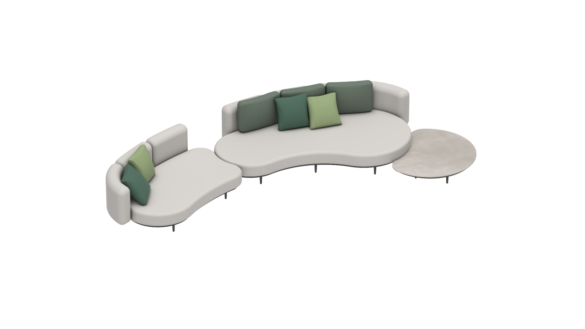 Royal Botania Organix Lounge set 3 modulaire sofa outdoor bank HORA Barneveld.jpg
