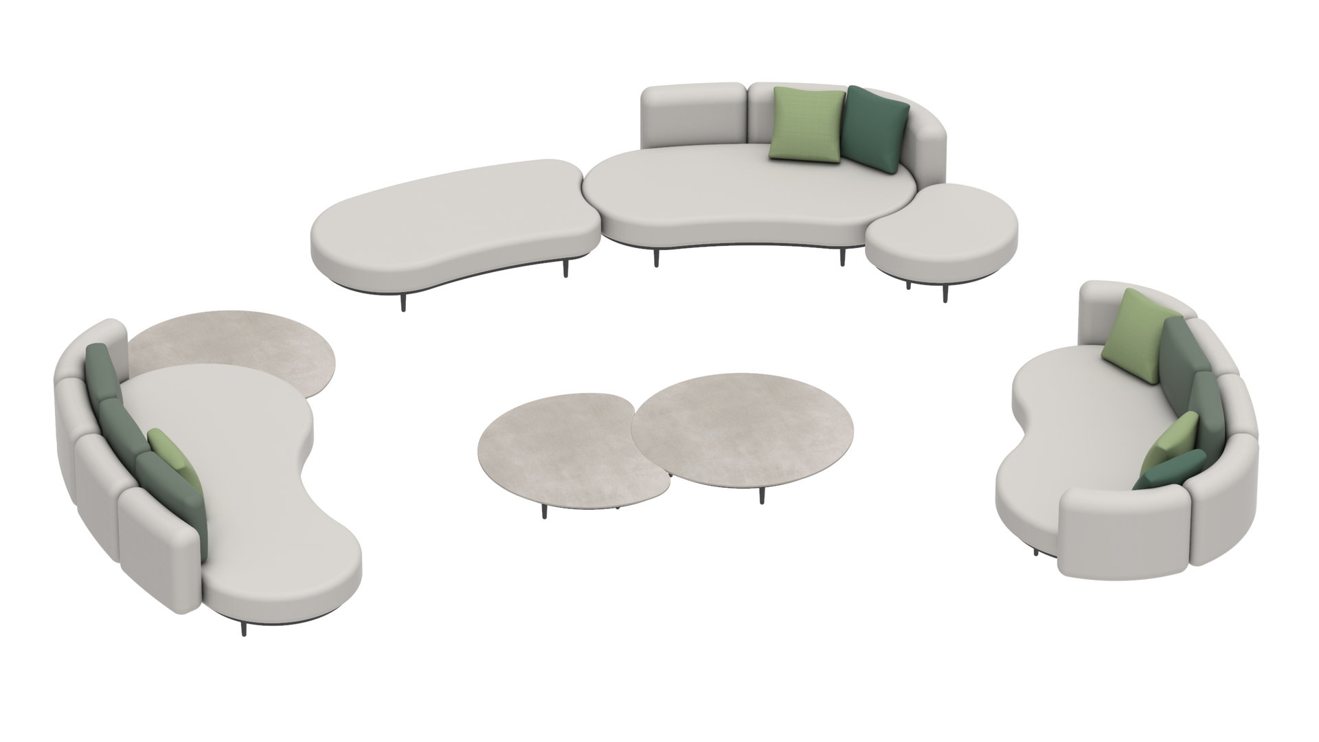 Royal Botania Organix Lounge set 5 modulaire sofa outdoor bank HORA Barneveld.jpg