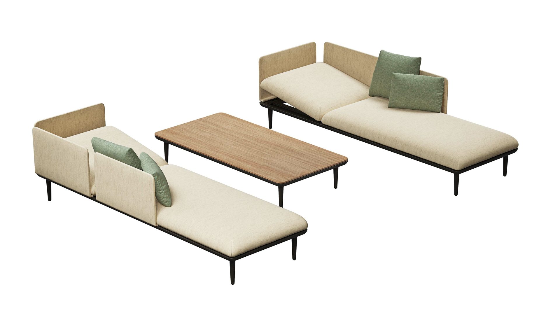 Royal Botania Styletto Lounge modulaire outdoor bank sofa set 5 HORA Barneveld 1.jpg