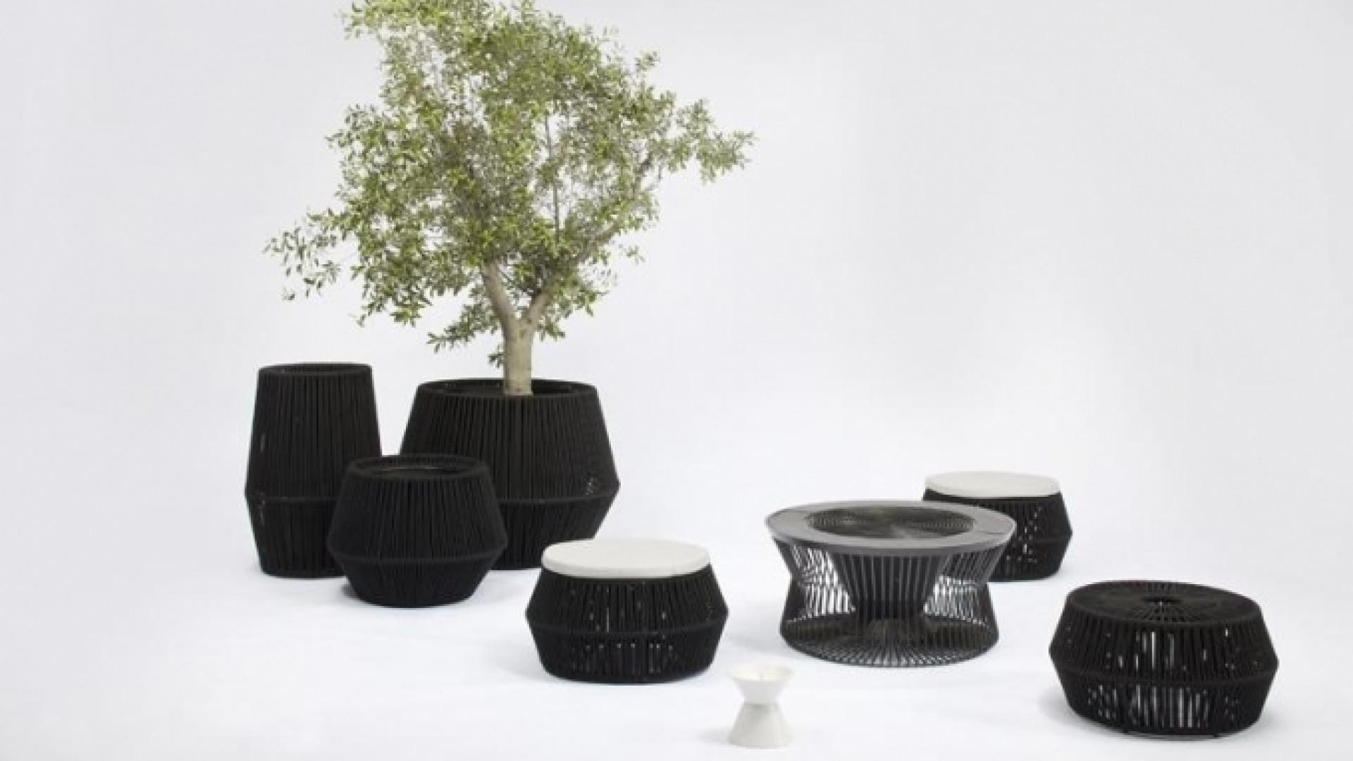 Zigzag large planter