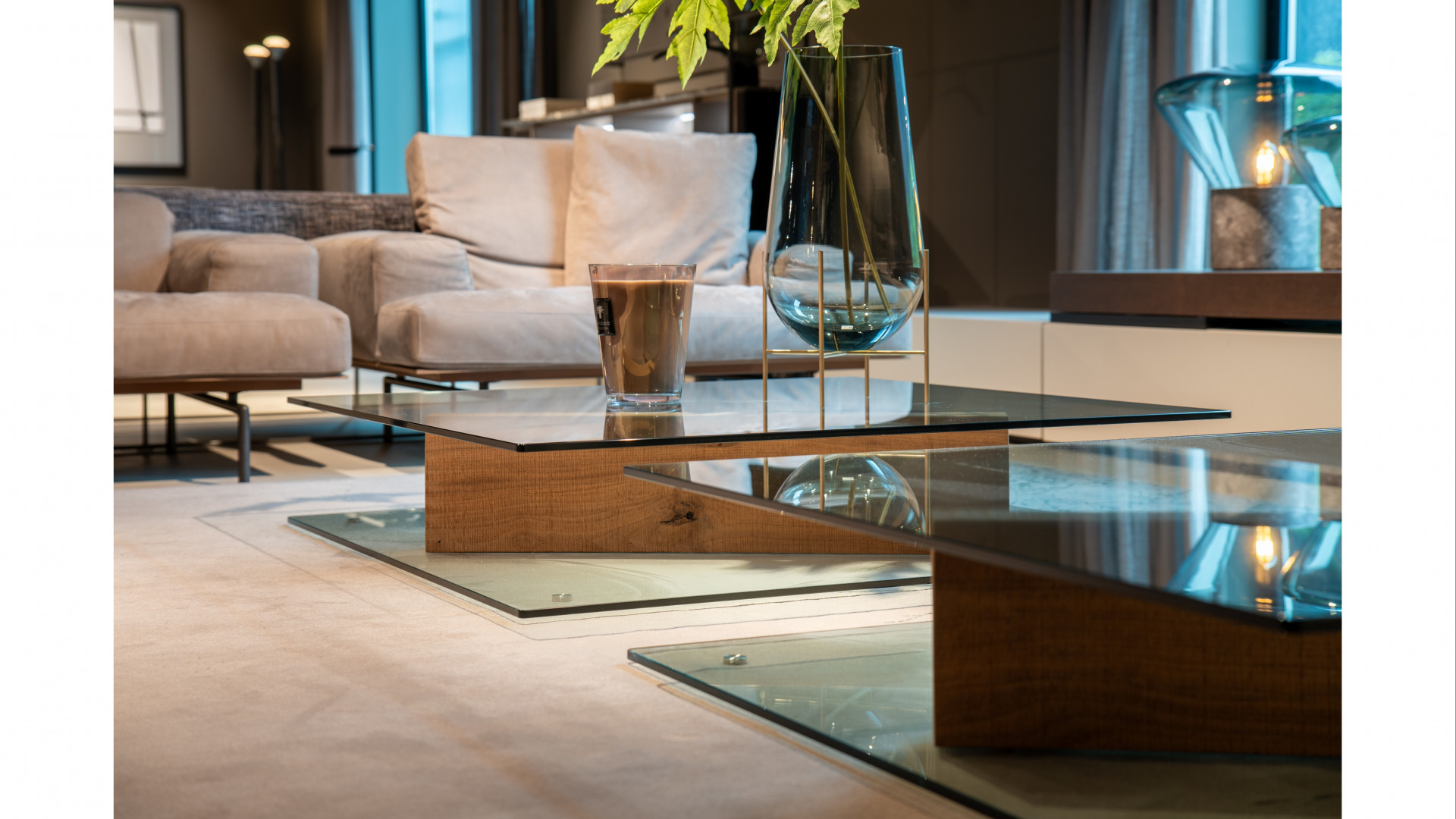 Plane salontafel <br> - set van 2 of per stuk - 